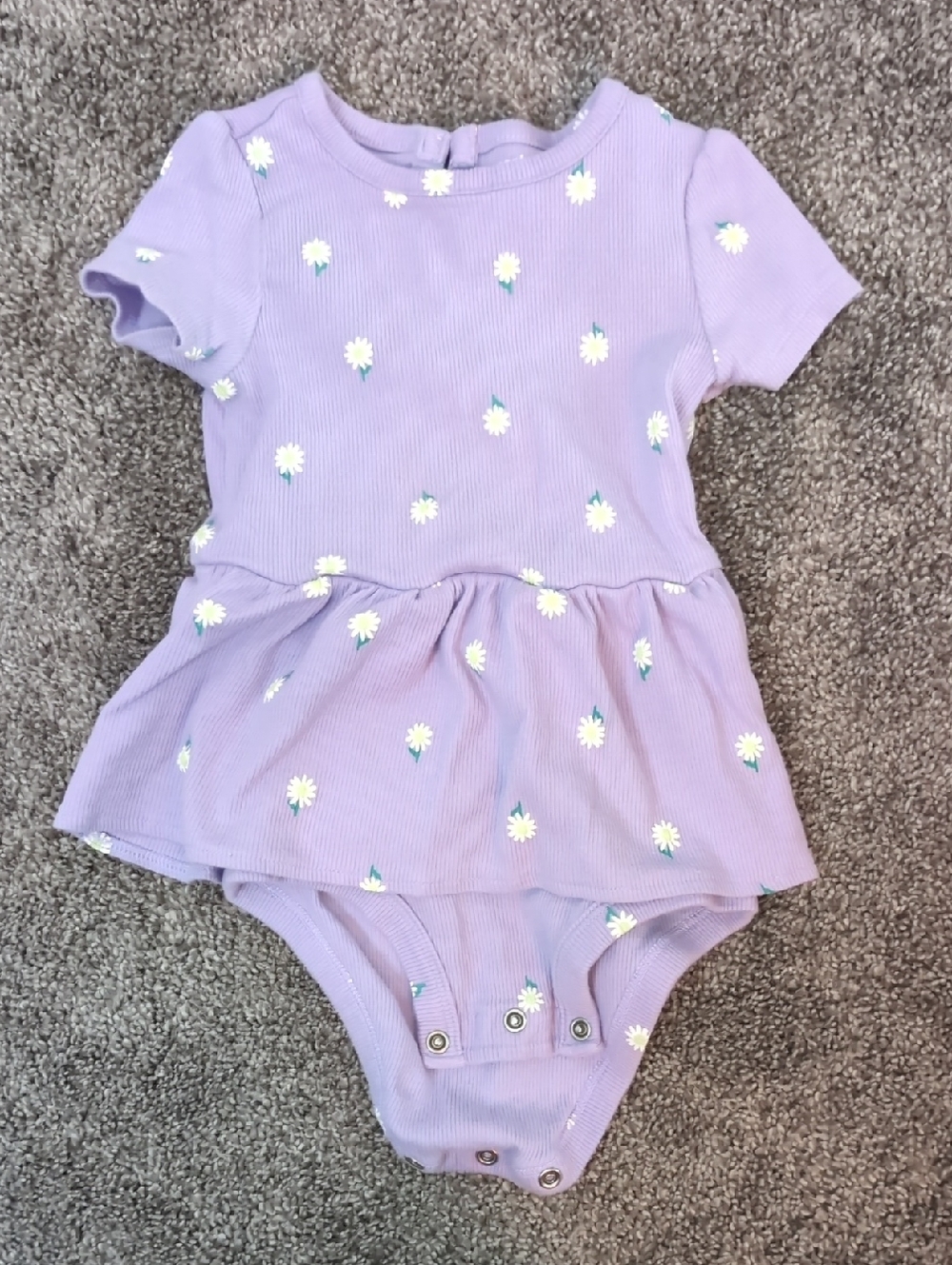 Three Carter's Baby Rompers - Picture 2 of 8
